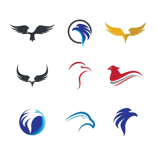 Águila vector icono ilustración diseño - Vector, imagen