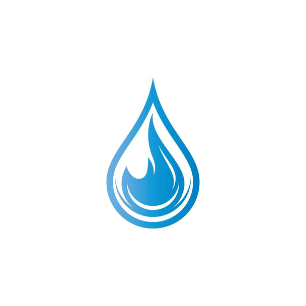 Ilustração do ícone do vetor gota de água - Vetor, Imagem