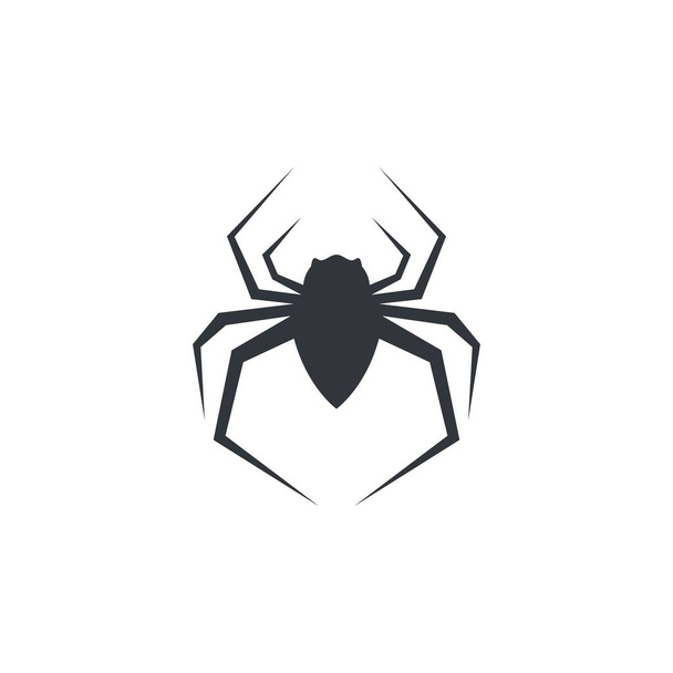 Örümcek sembolü vektör illüstrasyon tasarımı - Vektör, Görsel