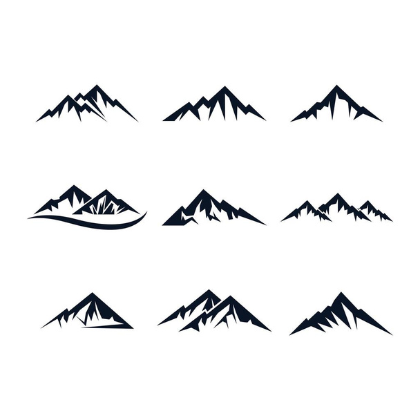 Icona vettoriale di montagna disegno illustrazione - Vettoriali, immagini