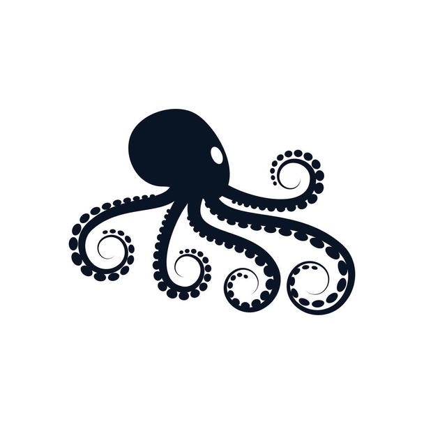Návrh ikon vektorového symbolu chobotnice - Vektor, obrázek