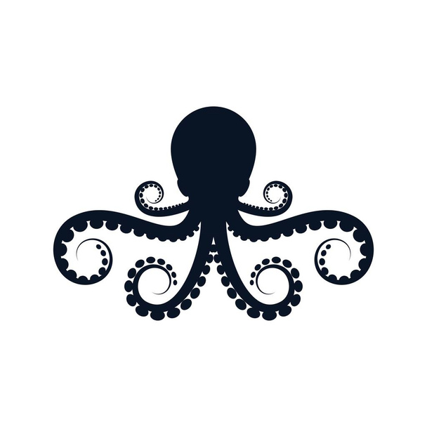 Конструкция векторной иконки осьминога - Вектор,изображение