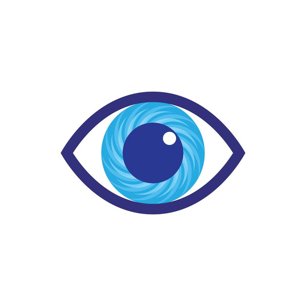 Silmä symboli vektori kuvake kuvitus suunnittelu - Vektori, kuva