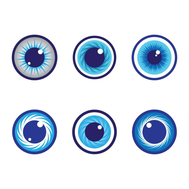 Göz sembolü vektör resimleme tasarımı - Vektör, Görsel