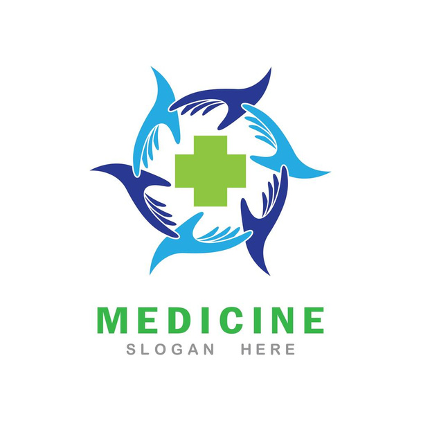 Medical cross vector icon illustration design - Vector, Image
