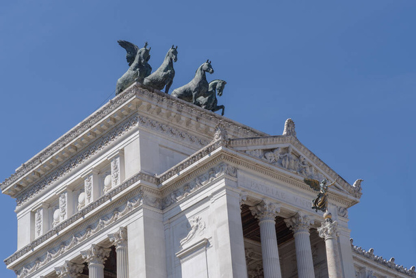 The Vittoriano, Victor Emmanuel II National Monument, Rome - Valokuva, kuva