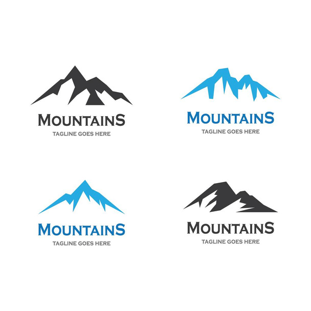 Mountain vector pictogram illustratie ontwerp - Vector, afbeelding
