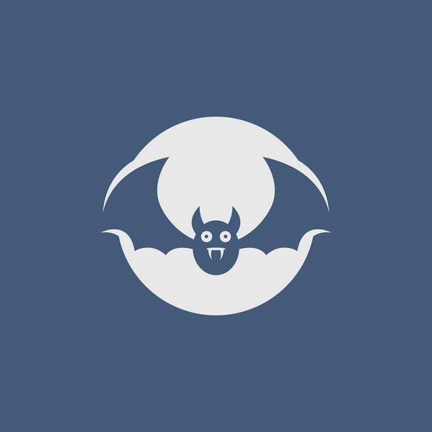 Bat vector icon illustration design - Vector, Image