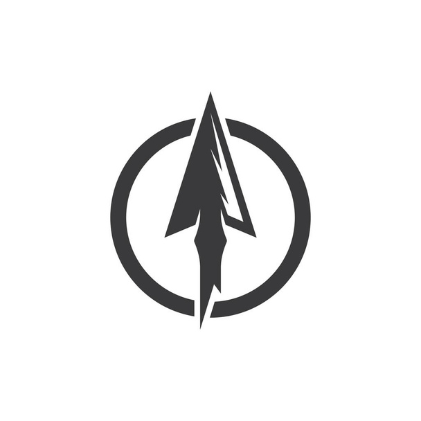 Spear logo icon vector design - Vector, Image