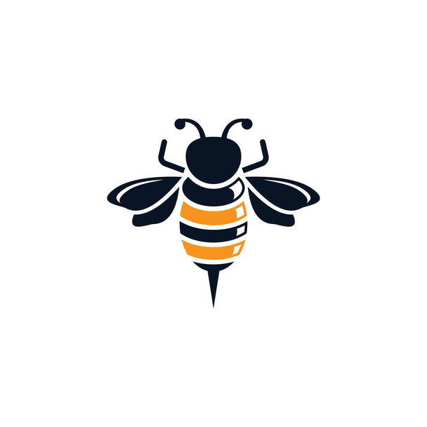 Logo de l'abeille icône vectorielle design - Vecteur, image