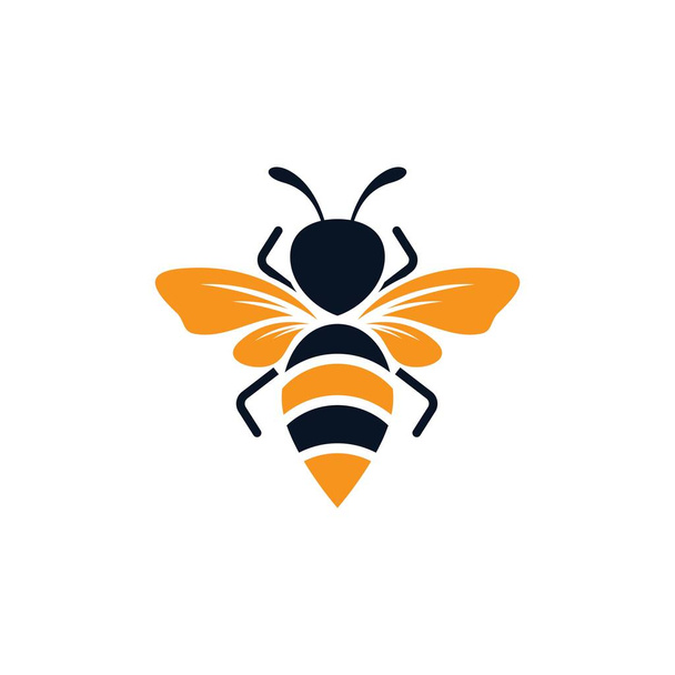Bee logo vector icon design - Vector, Image