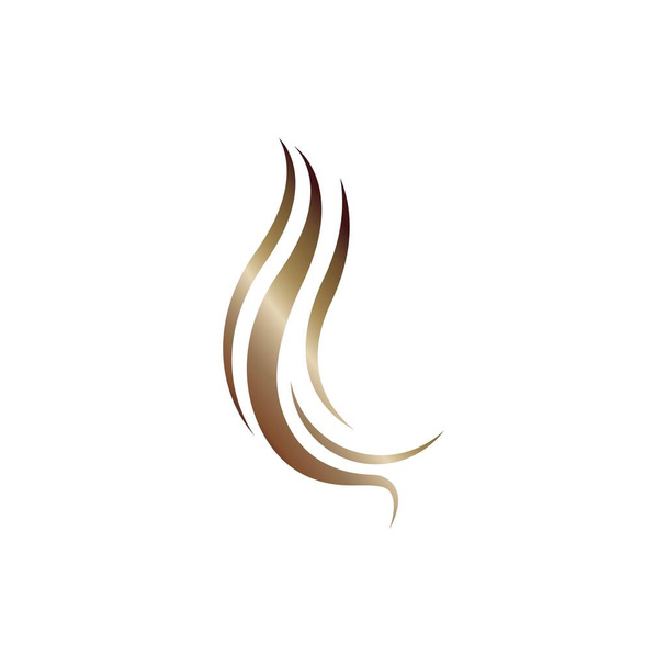 Hiusten logo ja symboli vektori kuvake suunnittelu - Vektori, kuva
