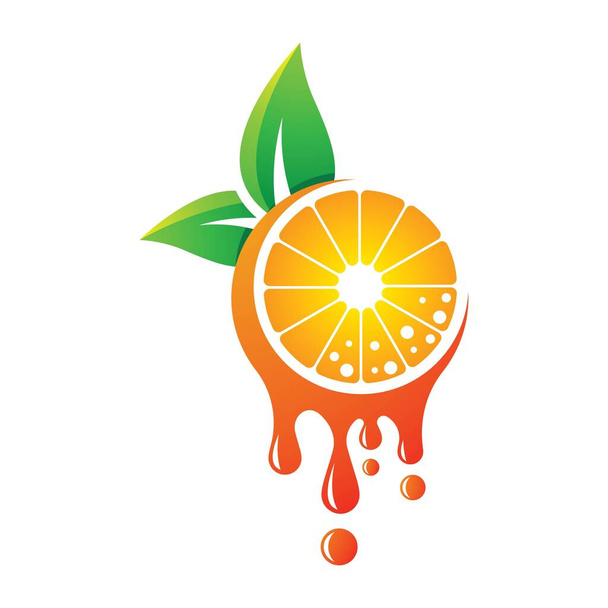 Limon logo resimleri çizimi tasarımı - Vektör, Görsel
