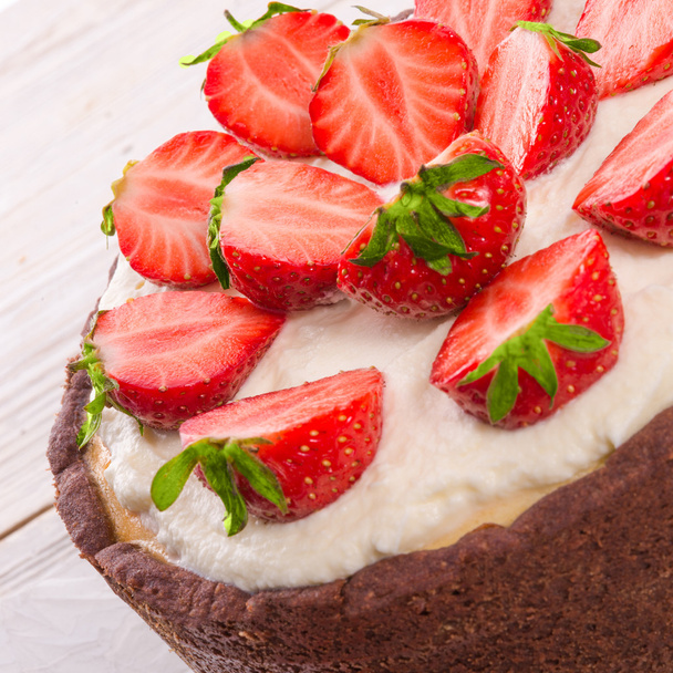 Strawberry cheese cake - Foto, Imagem