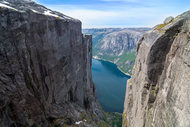 the Norwegian Lysefjord, a beautiful landscape - Foto, immagini
