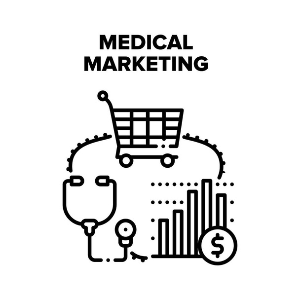 Concetto di vettore sanitario di marketing medico - Vettoriali, immagini