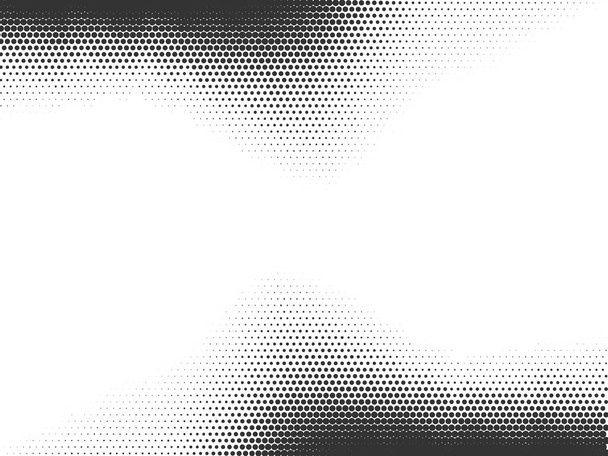 Abstracte moderne halftoon patroon gestippelde achtergrond vector - Vector, afbeelding