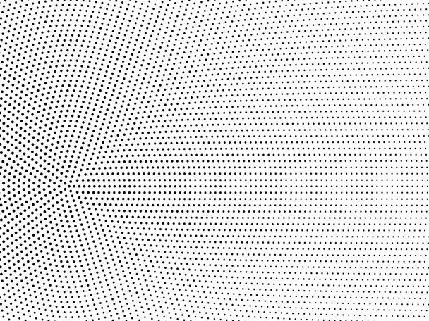 Resumen geométrico punteado medio tono patrón diseño fondo vector - Vector, Imagen