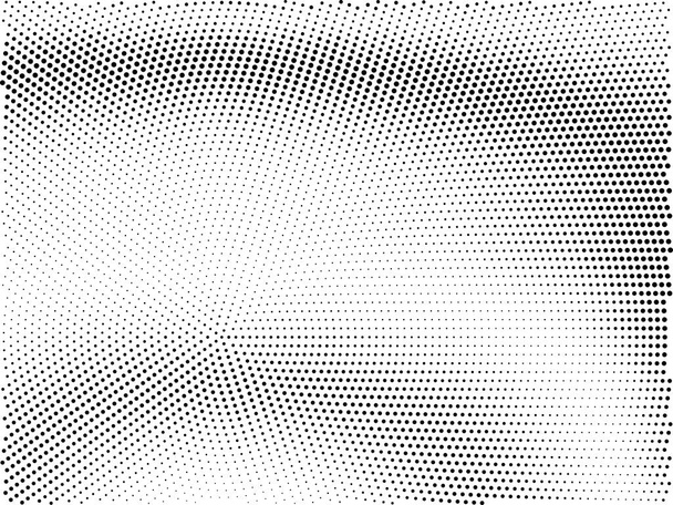 Abstrakte geometrische gepunktete Halbtonmuster Design Hintergrundvektor - Vektor, Bild