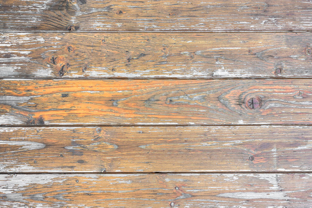 Old brown wooden wall background texture close up - Foto, Imagen