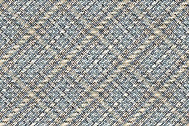 Seamless pattern of scottish tartan plaid. Repeatable background with check fabric texture. Flat vector backdrop of striped textile print. - Vector, Image