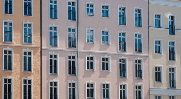 residential building facade, real estate exterior - - Fotografie, Obrázek