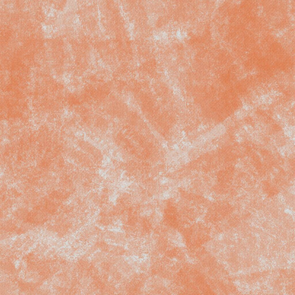 tuval dokusunda parlak turuncu fırça darbesi, ılık tonlar yaz renk paleti, minimalist arkaplan - Fotoğraf, Görsel