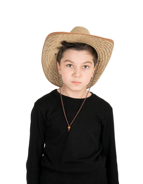 Portrait of a boy isolated - Photo, Image