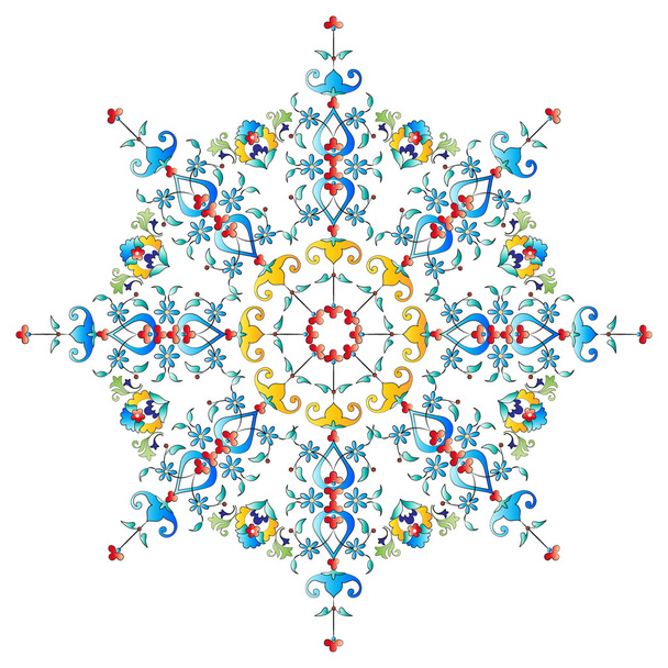 Osmanlı motifleri ile elli iki dizi tasarımı - Vektör, Görsel