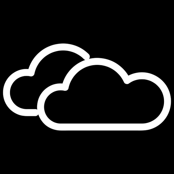 Иконка погоды с облаком
 - Фото, изображение