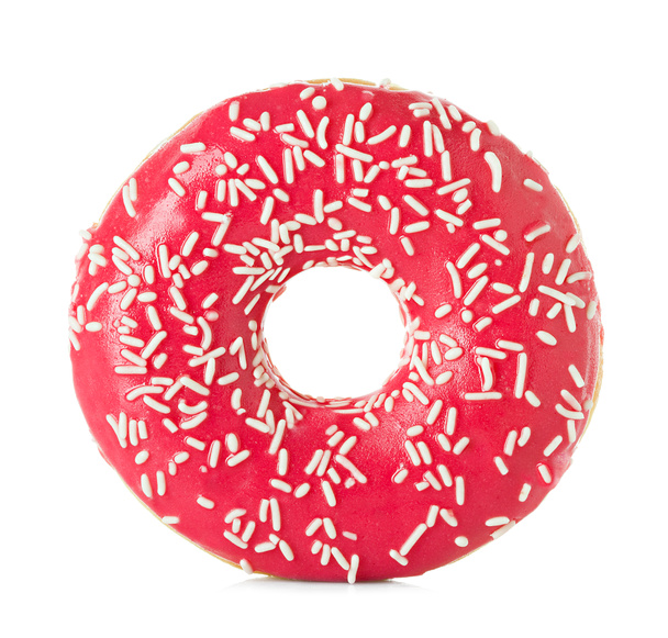 Donut aislado en blanco
 - Foto, imagen