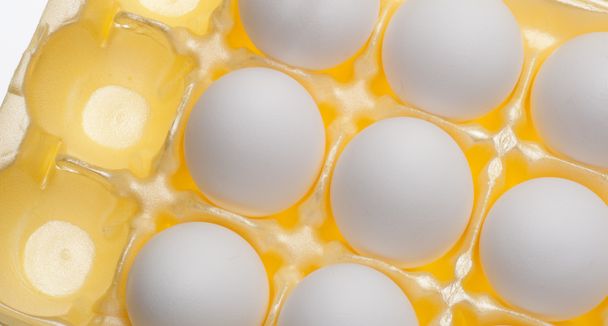 kartonowych jaj - Zdjęcie, obraz