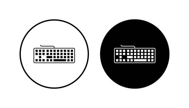 Keyboard icon set. keyboard vector symbol - Vector, Image