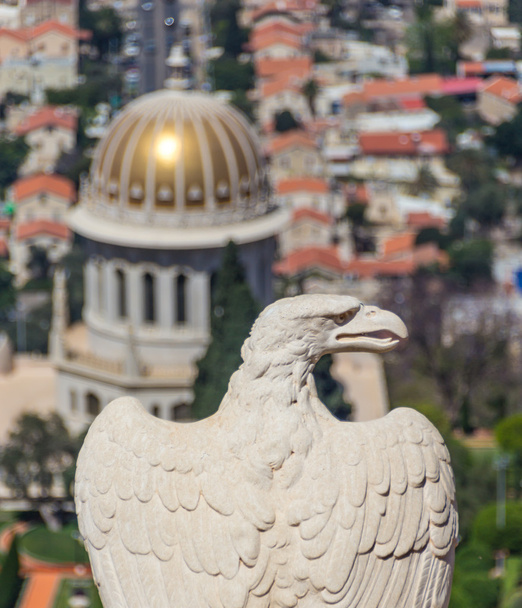 Bahai templom és kertek a Haifa - Fotó, kép