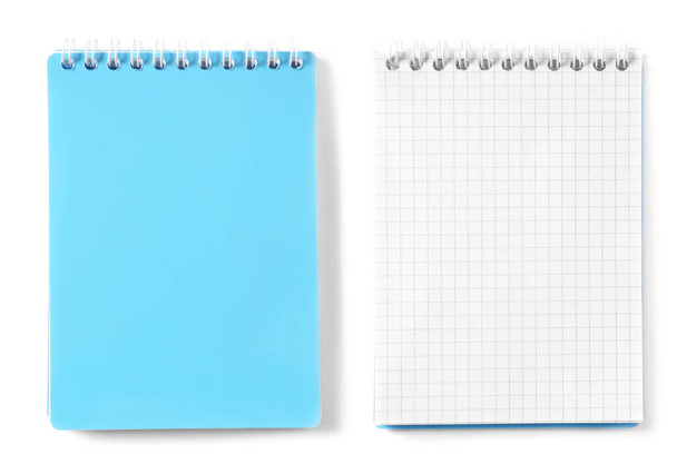 Blank notebooks on white background - Photo, Image