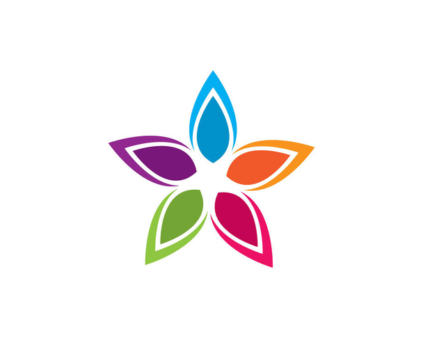 Beauty Vector květiny design logo šablony ikona - Vektor, obrázek