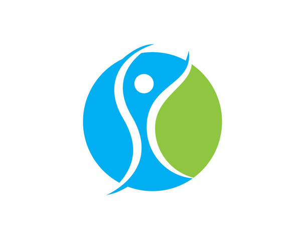 Healthy Life Logo template vector icon illustration design - Vector, Image