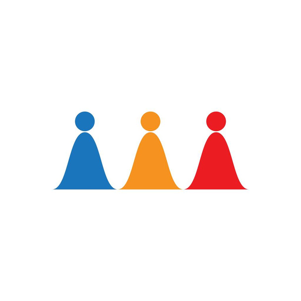 Υιοθεσία και την κοινότητα φροντίδα διάνυσμα πρότυπο λογότυπο - Διάνυσμα, εικόνα