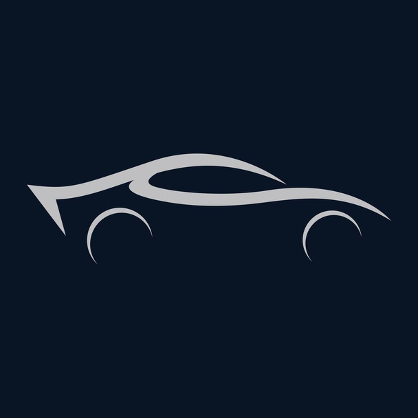 Design de ilustração de imagens de logotipo do carro - Vetor, Imagem