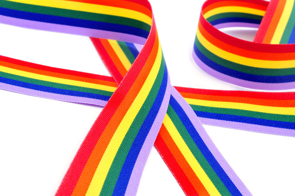 rainbow ribbon - Photo, Image