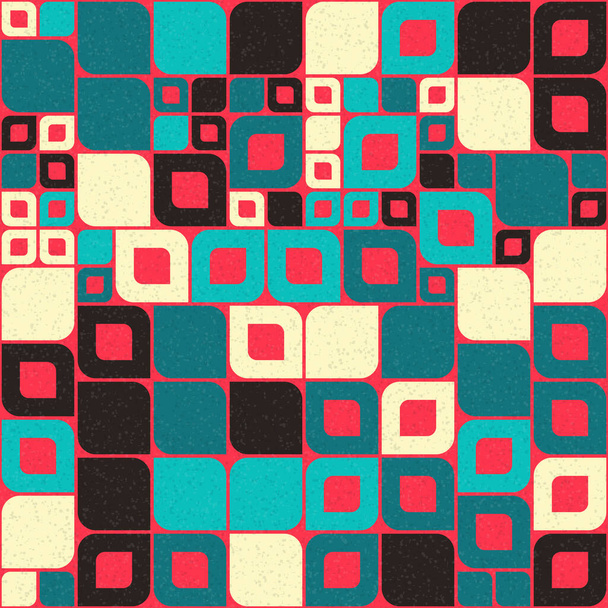 Patrón geométrico abstracto, fondo de pantalla digital - Vector, imagen