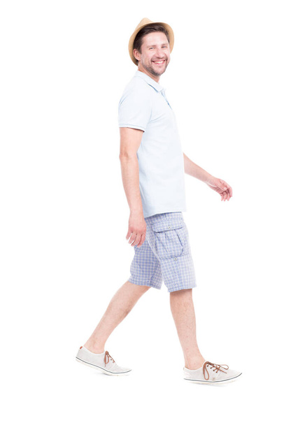 Mature Man Walking - Foto, Imagem