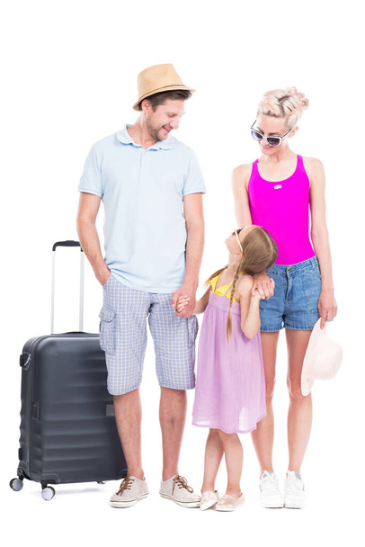 Family Ready For Vacation - 写真・画像