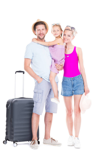Family Ready For Vacation - Foto, Imagen