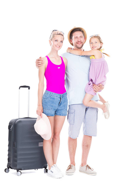 Family Ready For Vacation - Фото, зображення