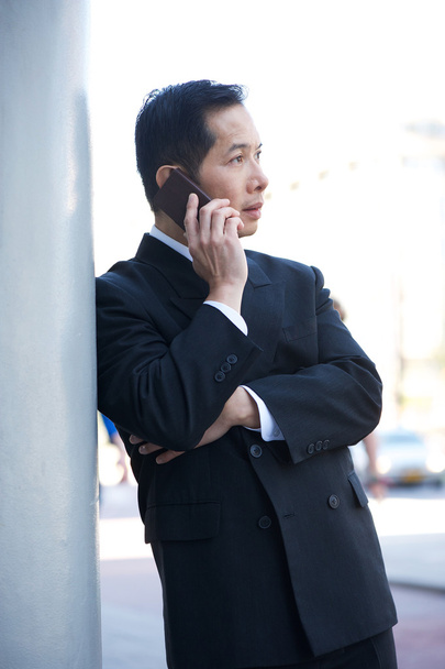 homem de negócios usando telefone celular - Foto, Imagem