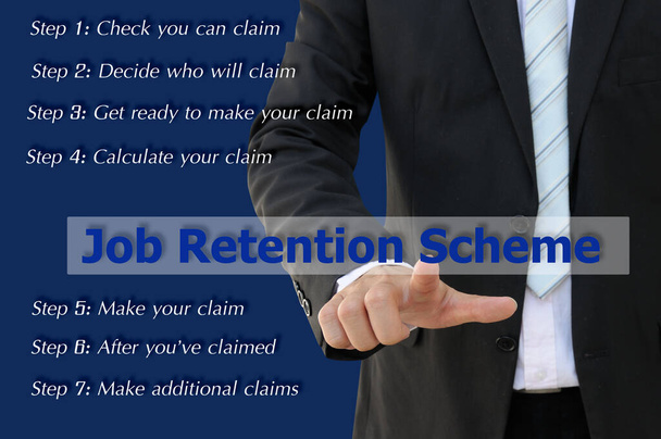 Job Retention Scheme of Business Concept - Photo, Image