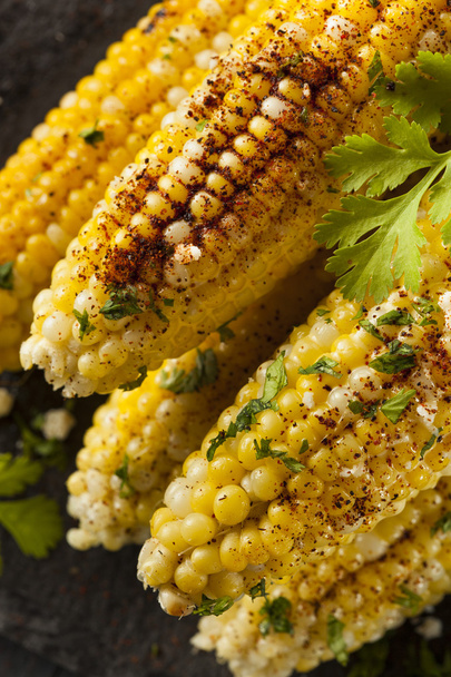 Delicious Grilled Mexican Corn - Photo, Image