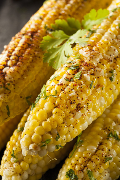 Delicious Grilled Mexican Corn - 写真・画像