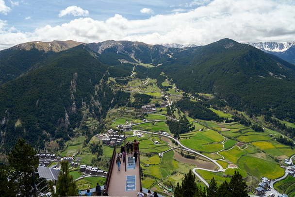 Aussichtsplattform Roc Del Quer, Andorra. - Foto, Bild